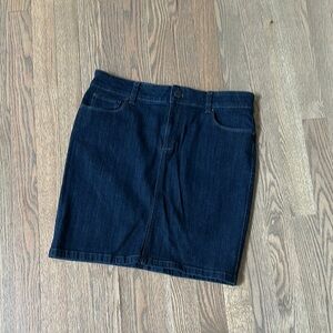 Ann Taylor Blue Pencil Denim Skirt for Casual Work J(16)